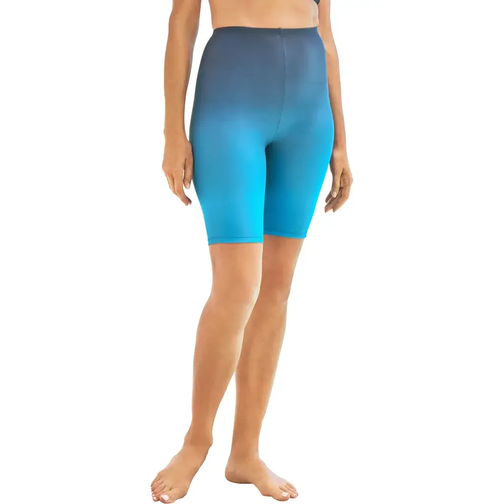 High Waist Full Coverage Swim Bike Short by Swim 365