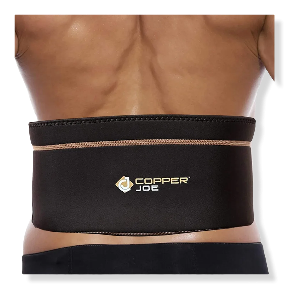 Adjustable Copper-Infused Lumbar Back Brace by Copper Joe