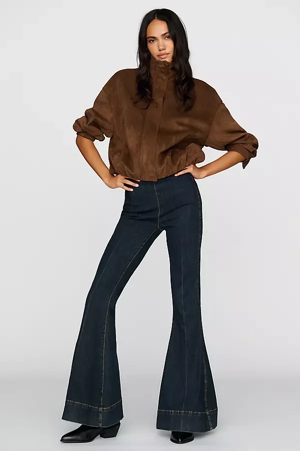 Wrangler x Lainey Wilson Low Rise Flare Pull on Jeans