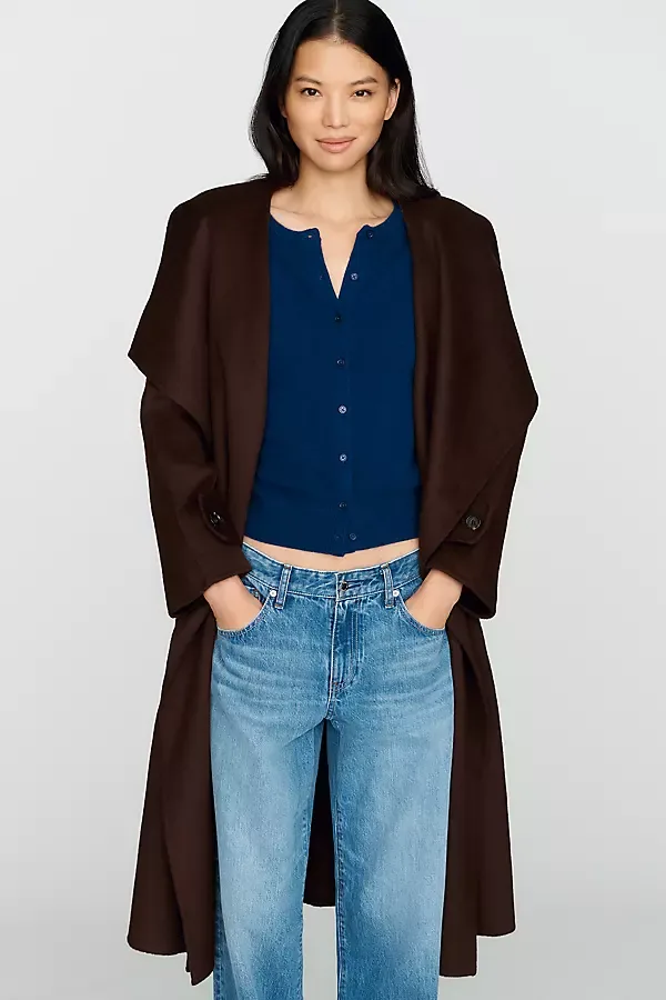Celeste Wool Blend Coat Jacket by Rails