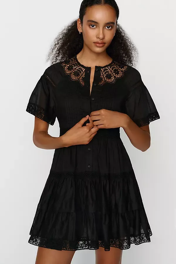 Newton 100% Cotton Mini Dress by Hunter