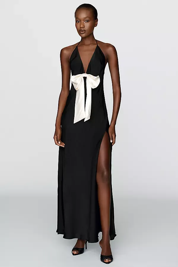 Lavina Bow Maxi Dress by Bardot
