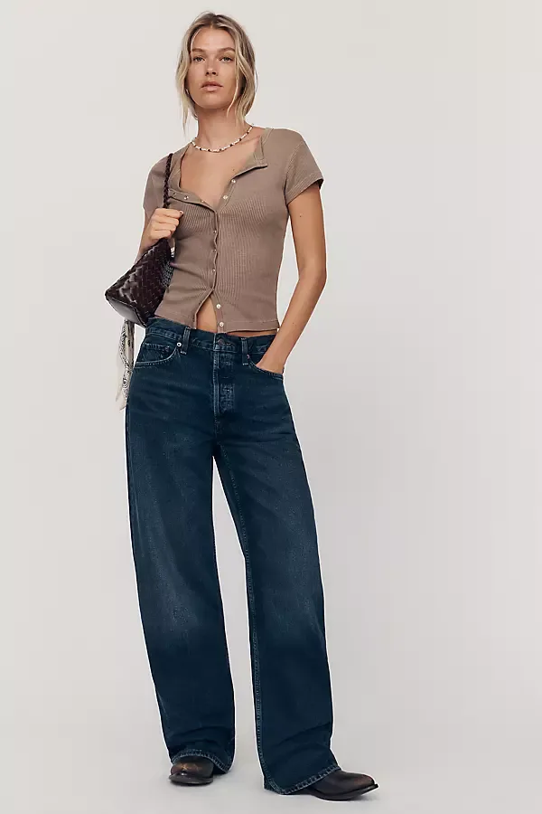 Arc High Rise Tapered Jeans by AGOLDE