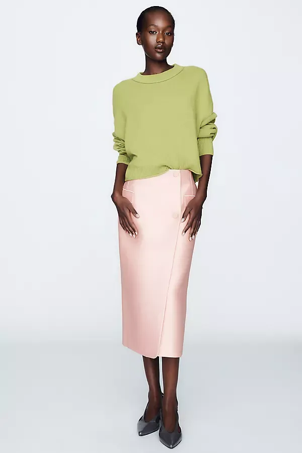 Pencil Midi Skirt by Stine Goya