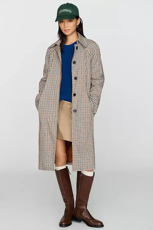 Long Trench Coat Jacket by Avec Les Filles