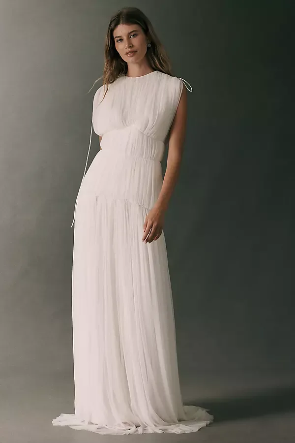 De La Vali x Anthropologie Weddings Nymera Maxi Dress by De La Vali