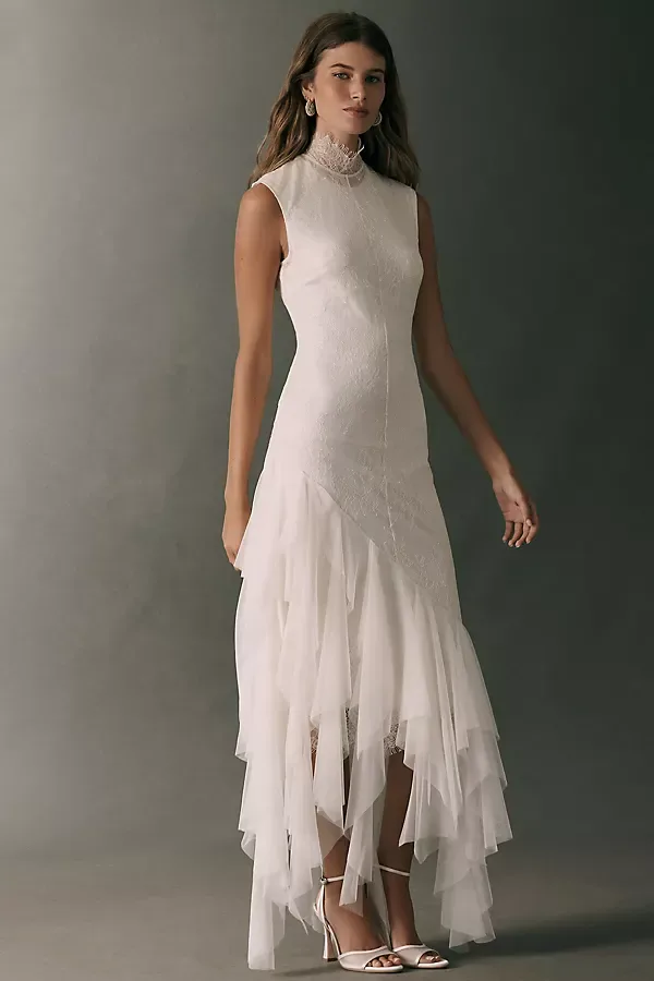 De La Vali x Anthropologie Weddings Morwen Maxi Dress by De La Vali