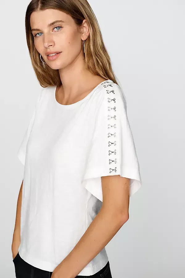 100% Cotton Hardware Tee by Pilcro