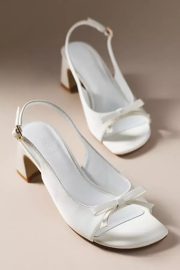 Cleo Slingback Block Heels by Forever Soles