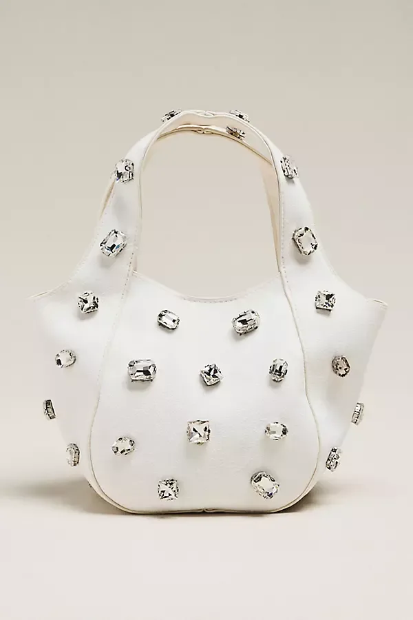 Sonia Gemstone Mini Slouchy Tote Bag by Anthropologie
