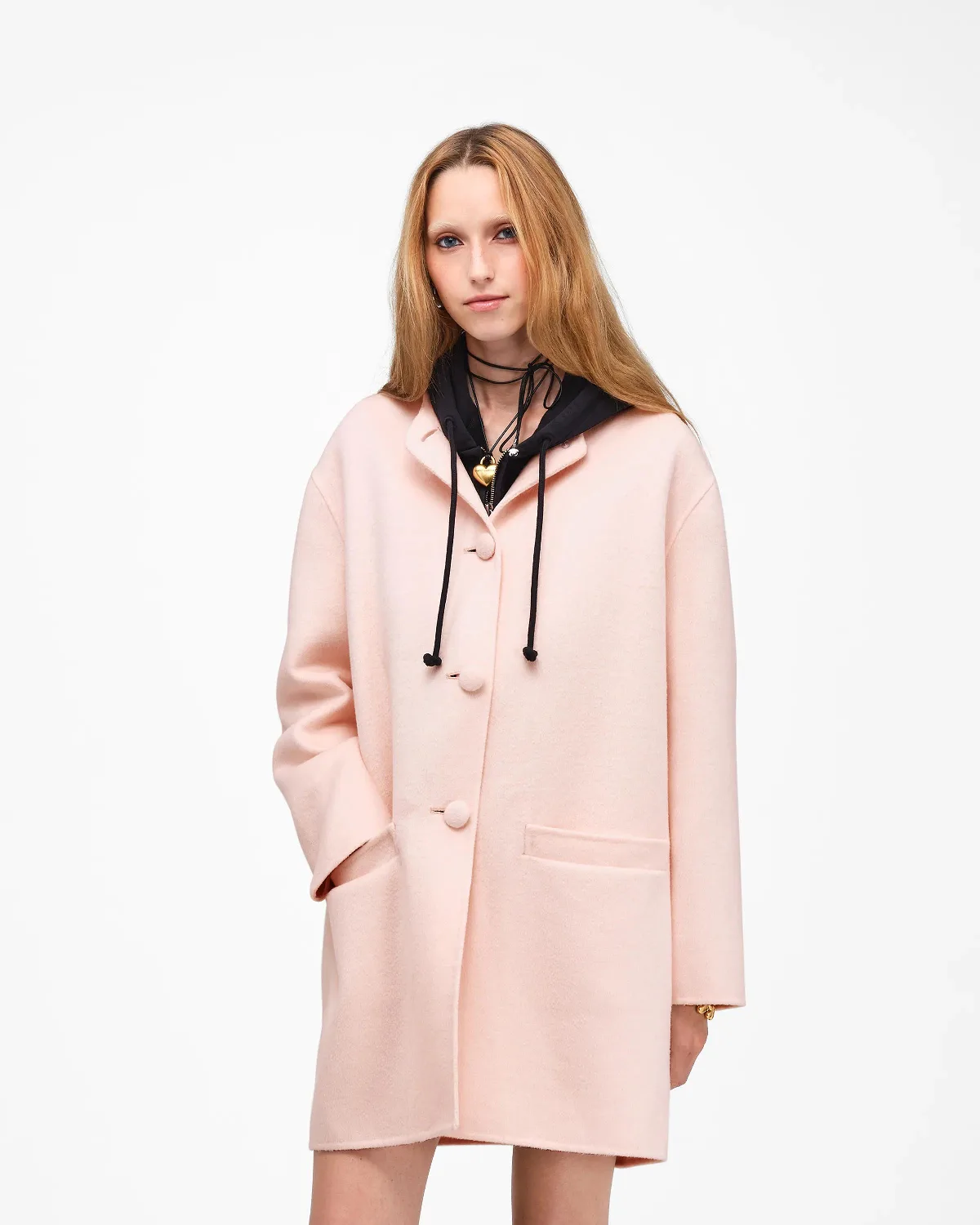Wool Pea Coat by Marc Jacobs