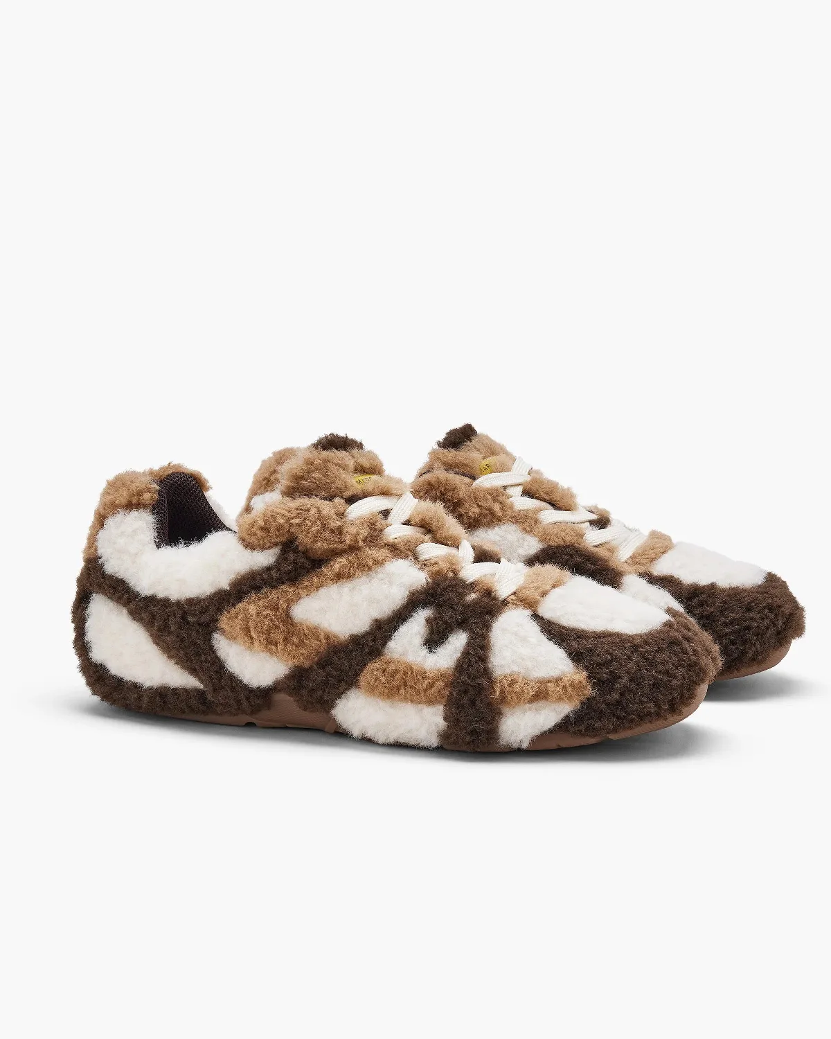 The Faux Shearling 72 Spring Sneaker by Marc Jacobs