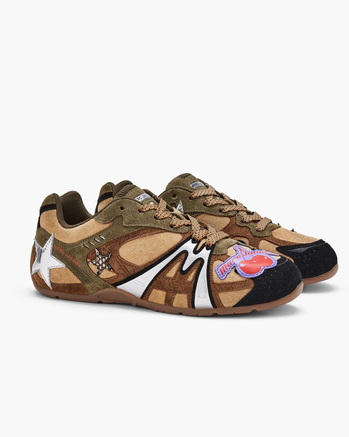The Stamp Patchwork 72 Spring Sneaker by Marc Jacobs