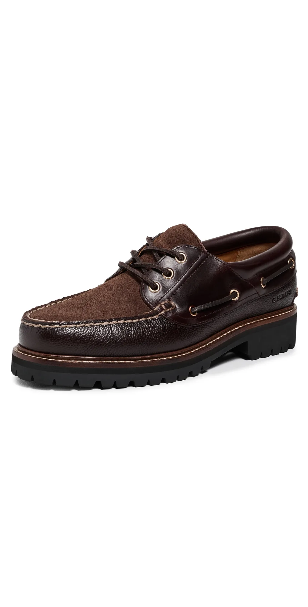 1876 Wanderer Lug Boat Shoes by G.H. Bass