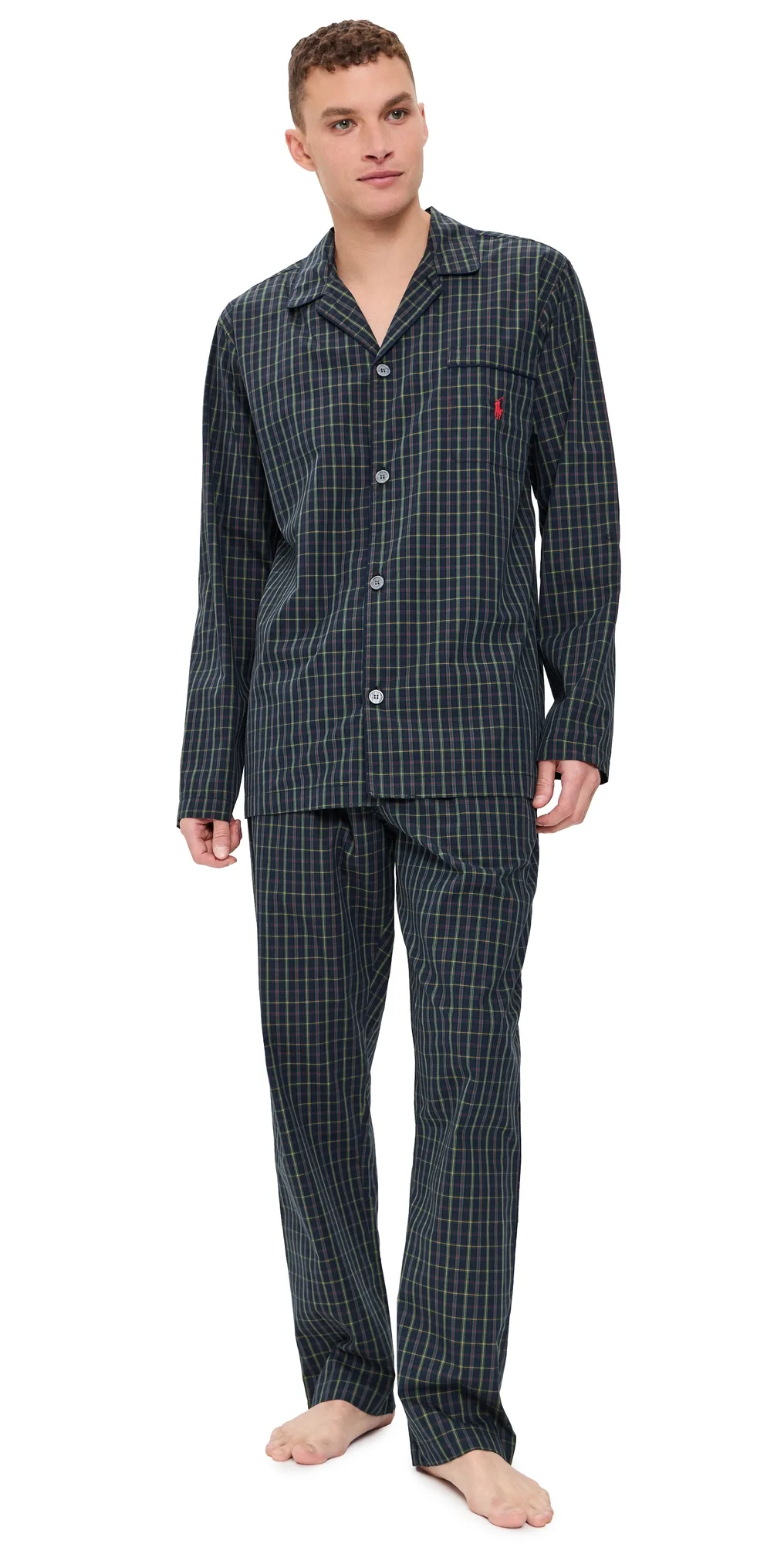 Plaid Woven Pajama Set by Polo Ralph Lauren