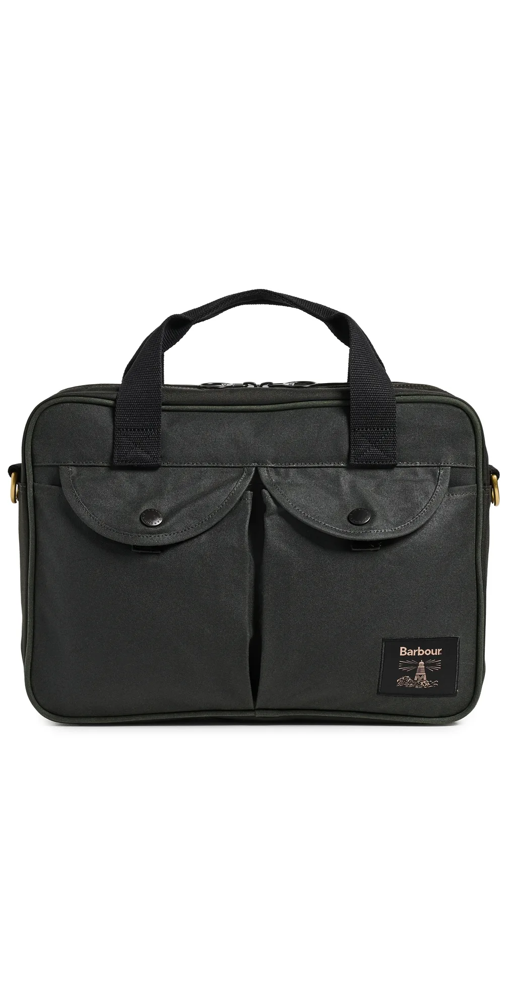 Field Wax Laptop Bag by Barbour