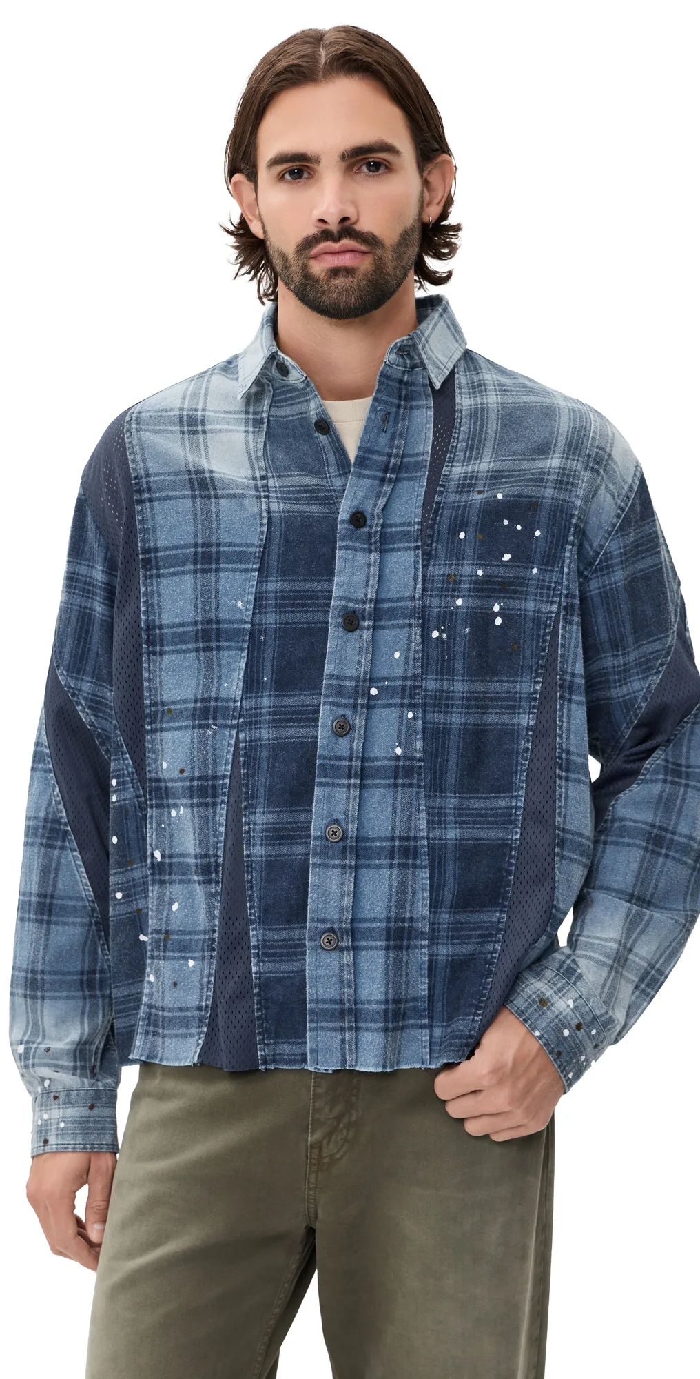 Scar Hemi Oversized Shirt by John Elliott