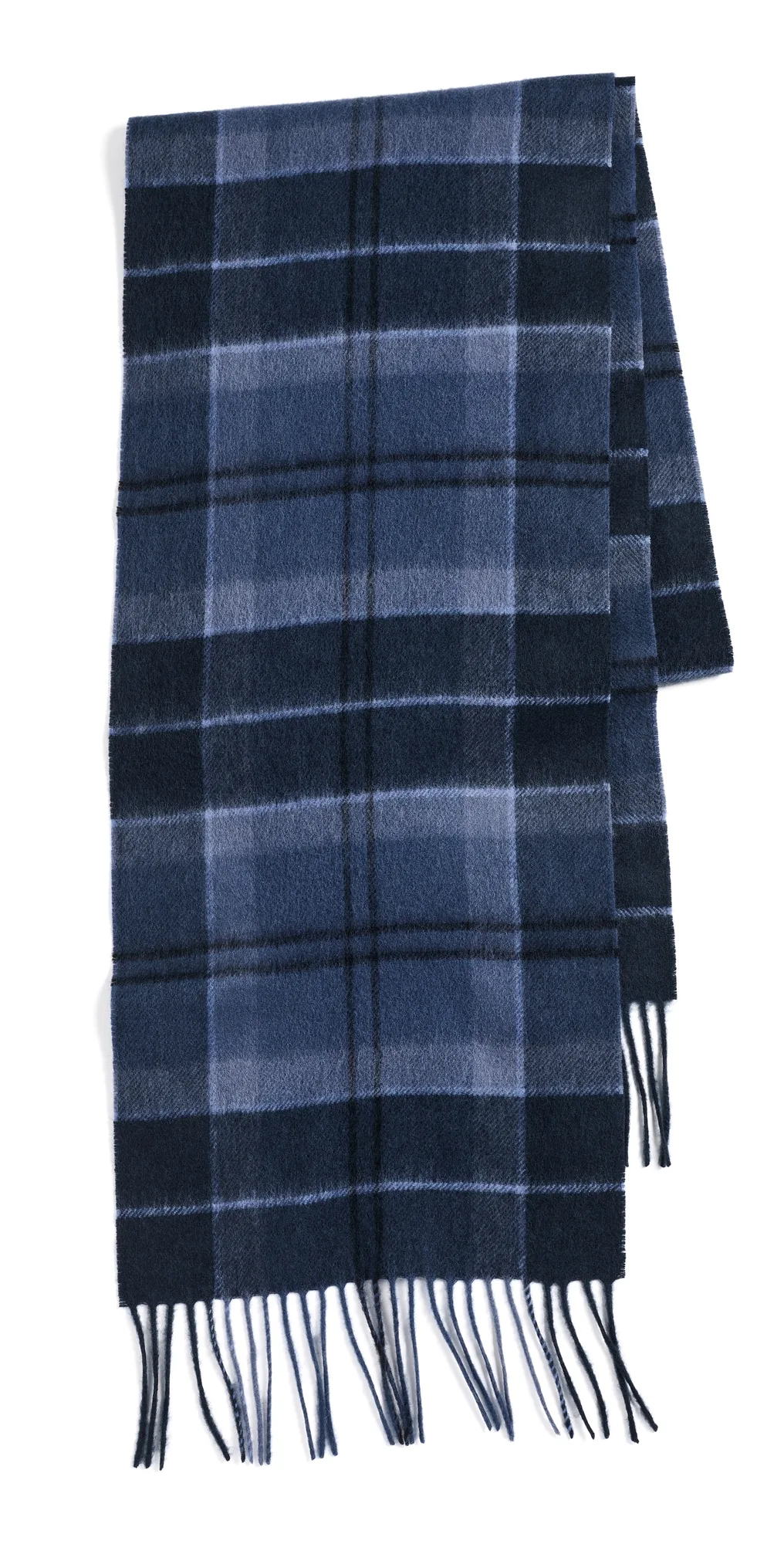 Mineral Tartan Wool Cashmere Scarf