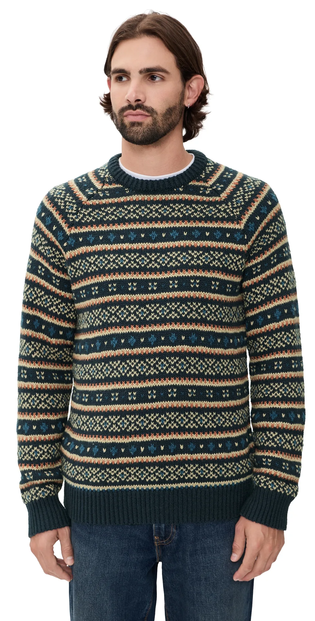 Nordic Sweater Crew by Faherty