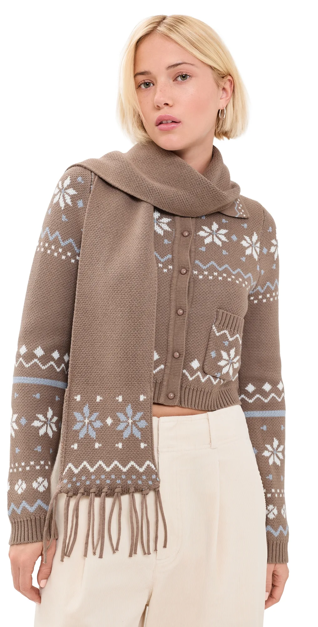 Fairaisle Tripper Cardigan by House of Sunny