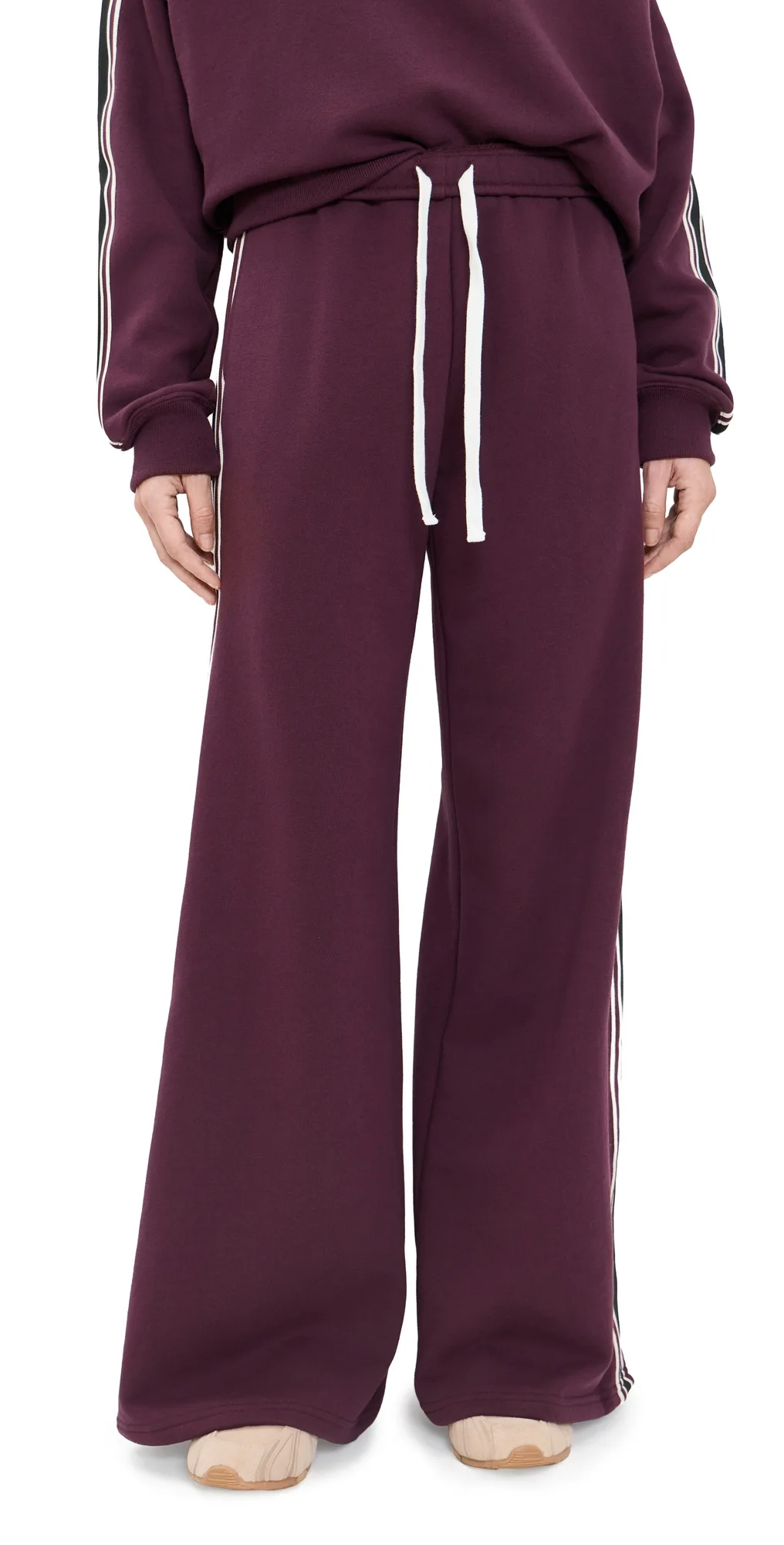 Dallas French Terry Wide Leg Sweatpants by Splits59