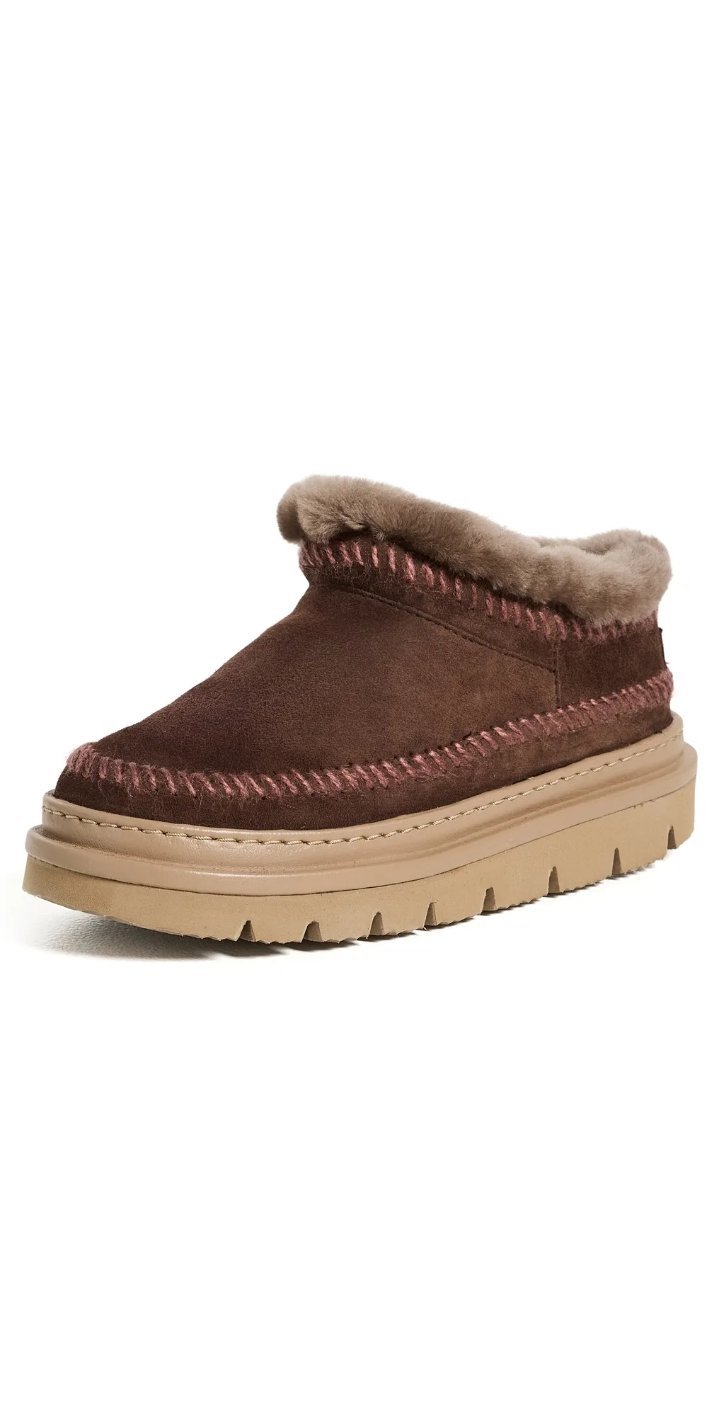 Nyali Micro 4.3 Booties Choc Suede by Laidback London