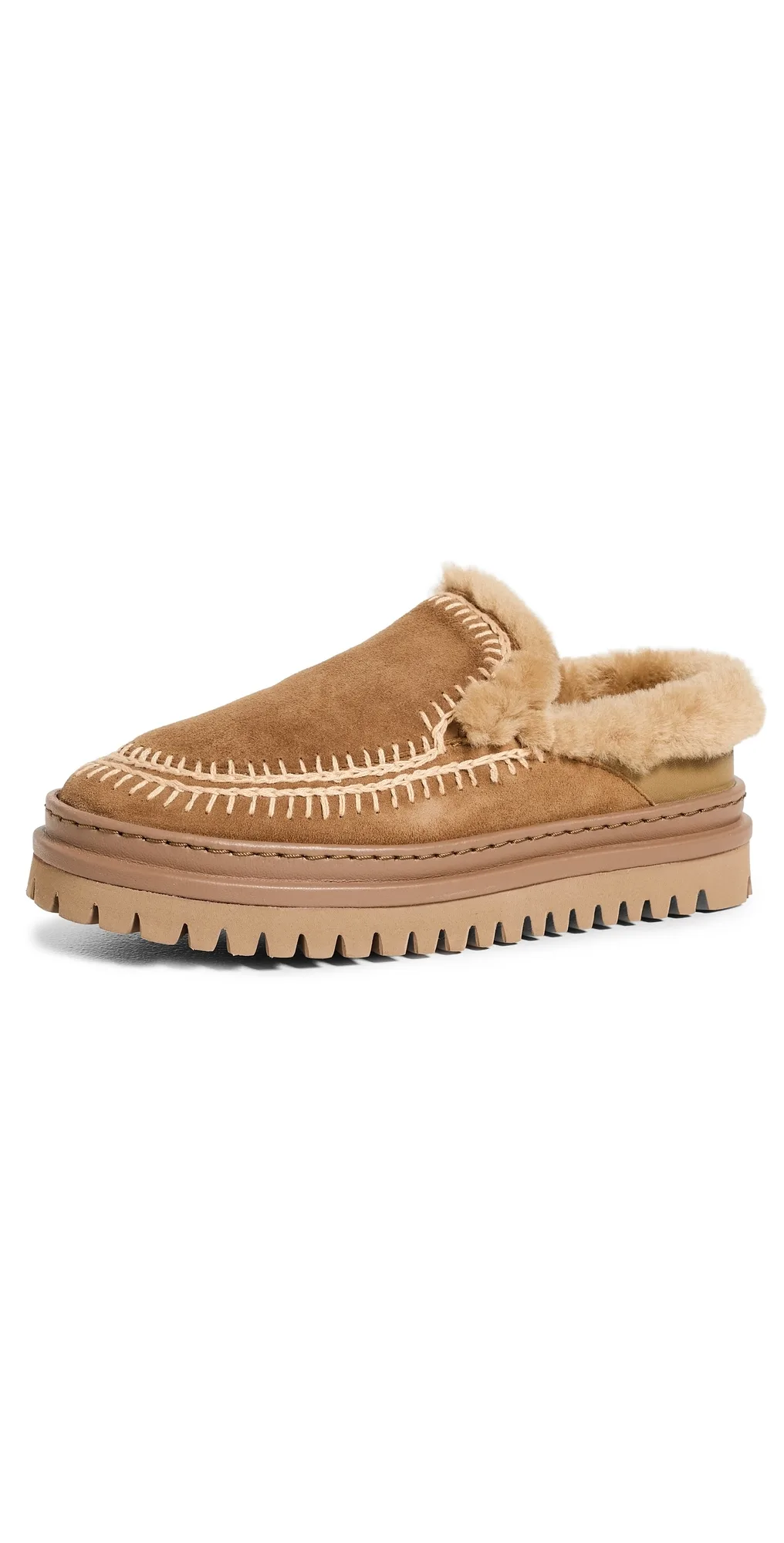 Jun 4.0 Shearling Loafers Suede by Laidback London