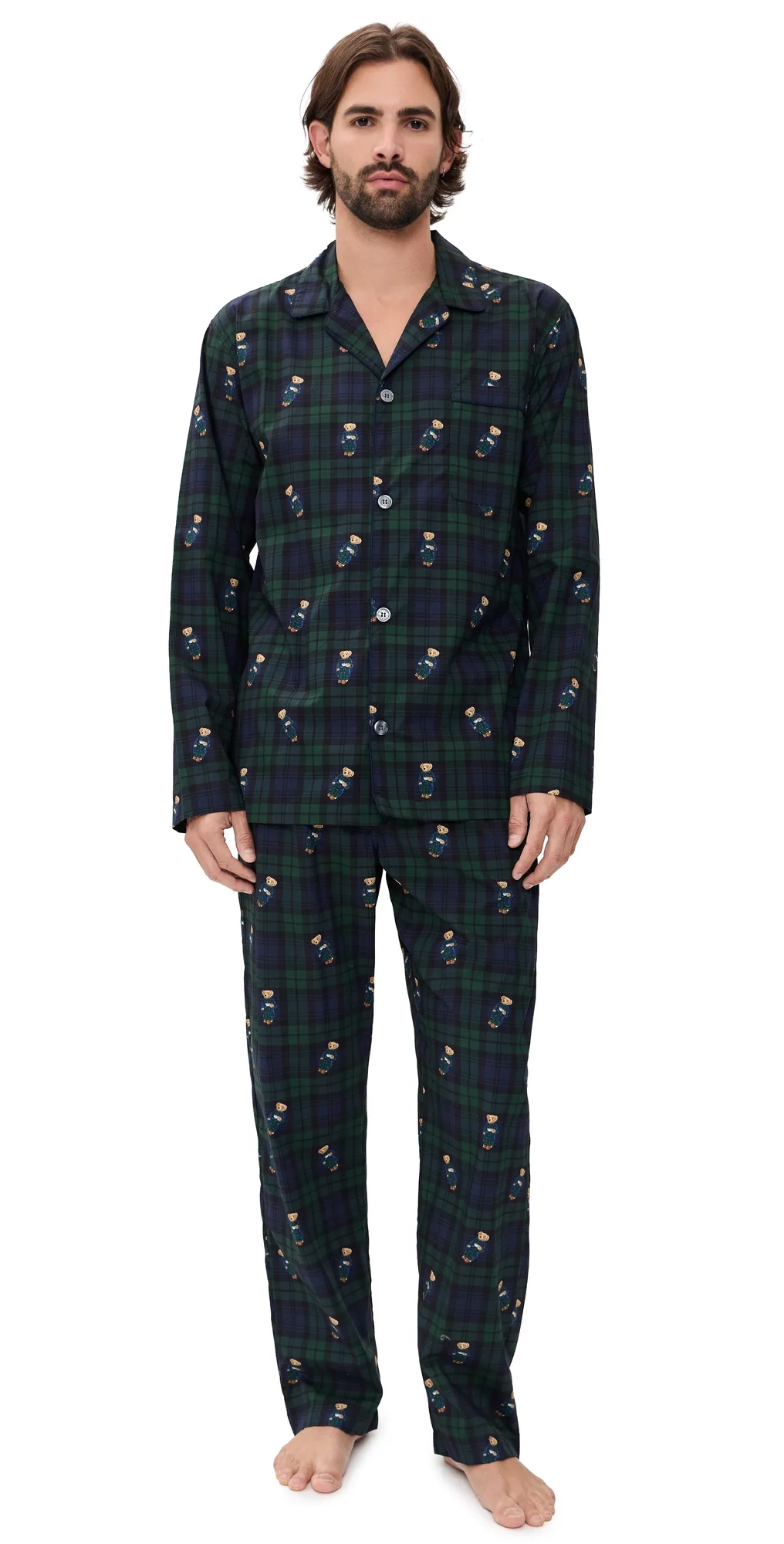 Woven Bear Pajama Set by Polo Ralph Lauren