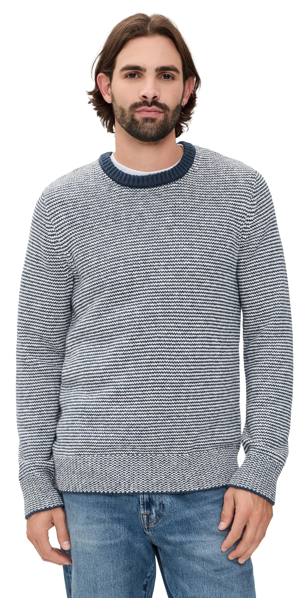 Heirloom Crew Neck Sweater by Faherty
