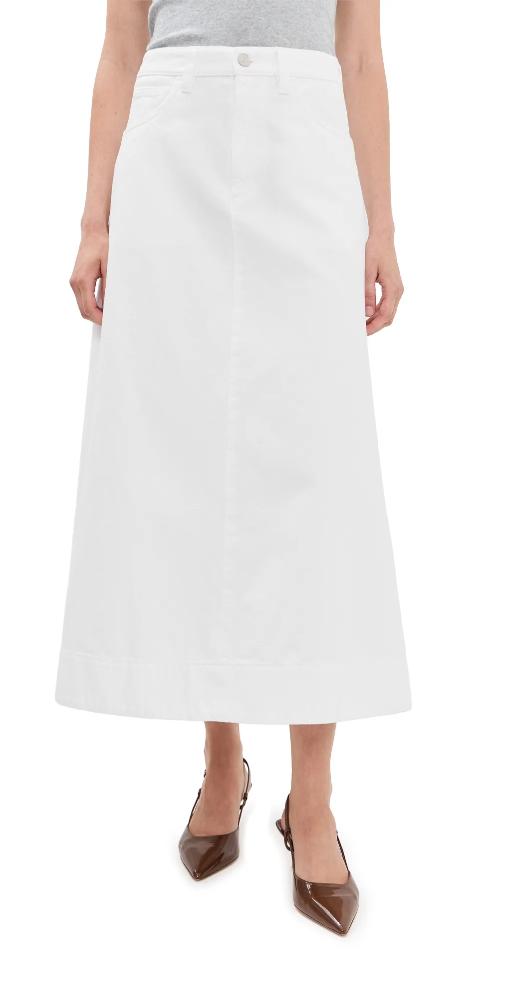 Denim Midi Skirt by Marni