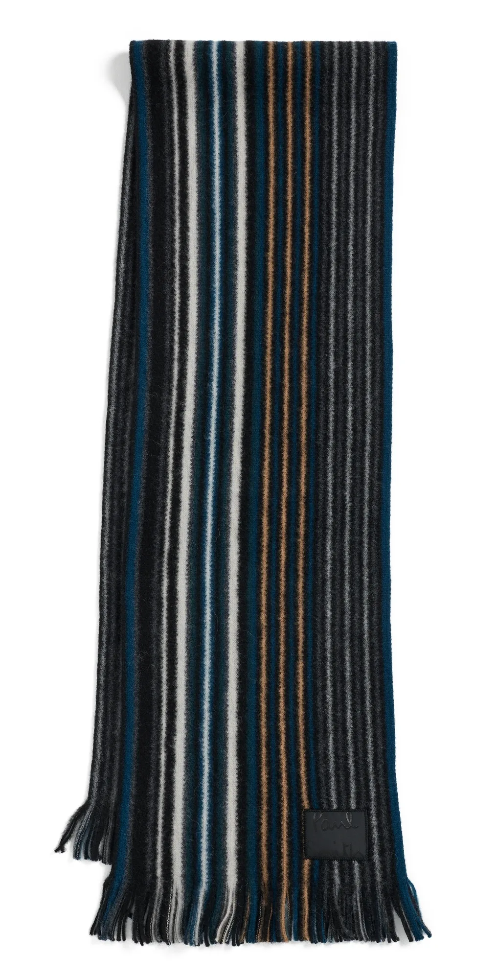 Double Side Striped Scarf by Paul Smith