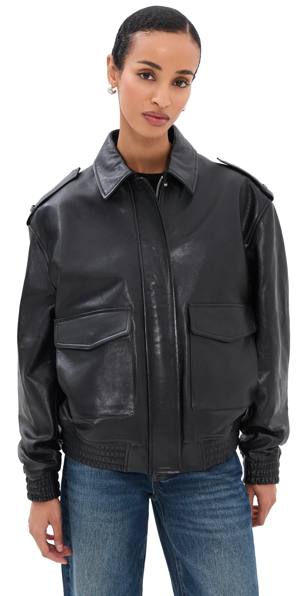 Astra Vegetal Leather Jacket by ARMA