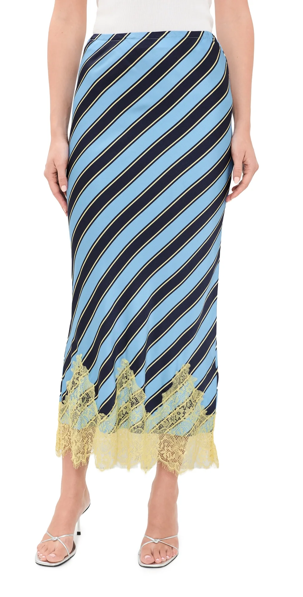Stripe Maeva Skirt