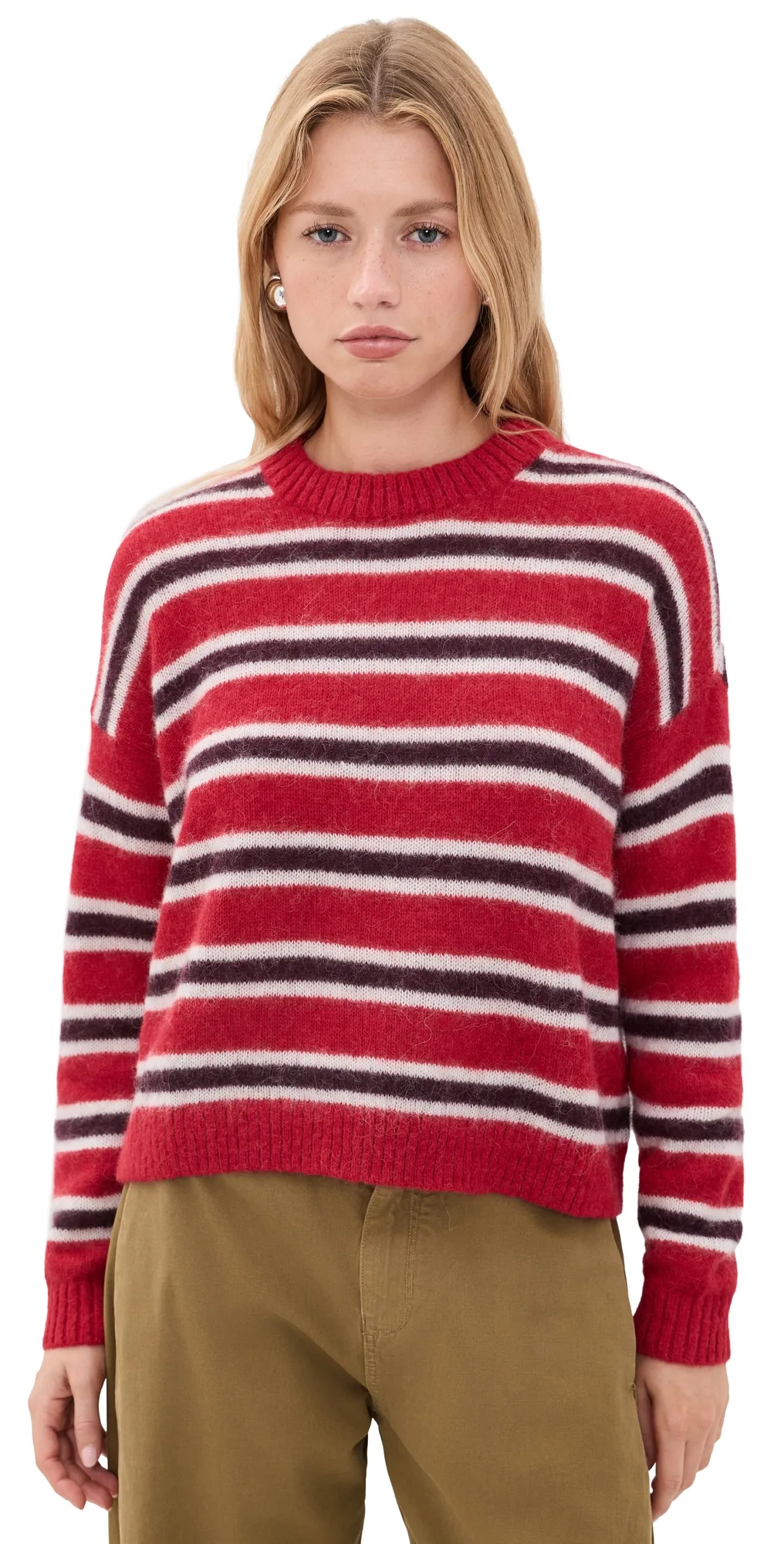 Alpaca Blend Crewneck Sweater