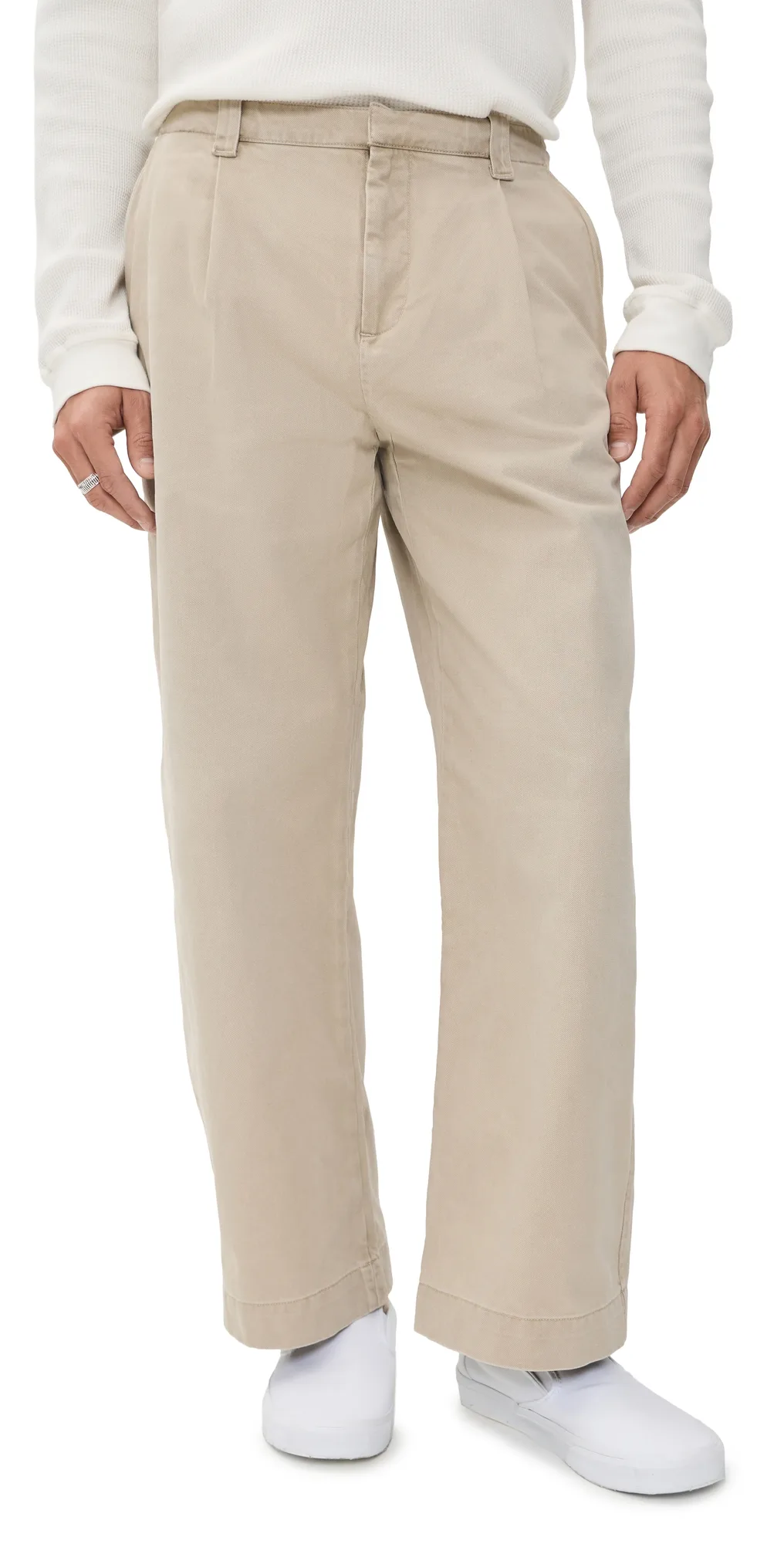 Still Chino Pants Lowland Dust Pigment Drill by Our Legacy