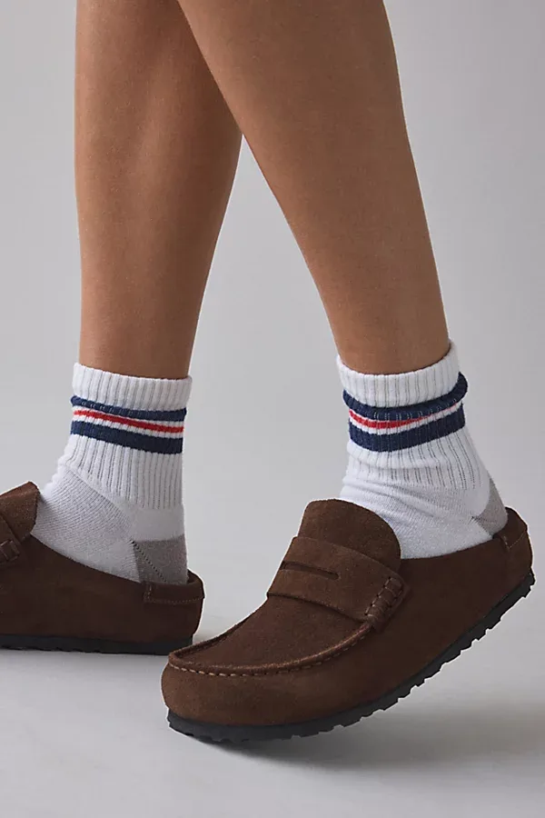 Naples Wrapped Suede Clogs by Birkenstock