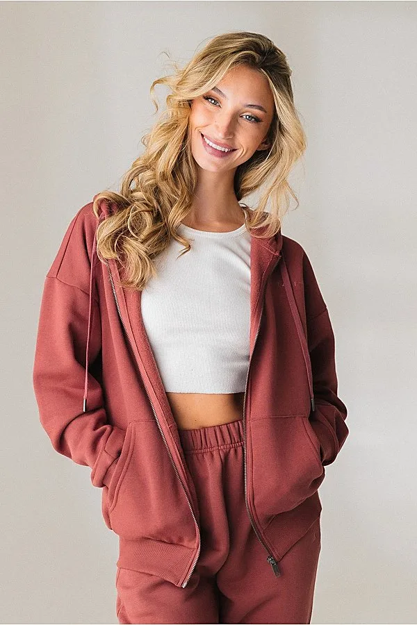 Uni Cozy Zip Hoodie by Vitality