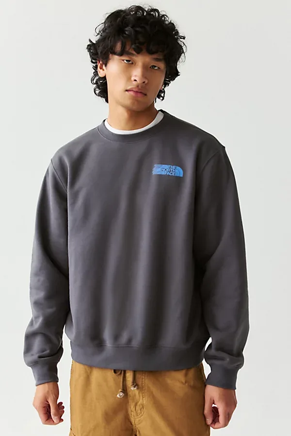 Retro Trail Graphic Relaxed Crew Neck Sweatshirt by The North Face