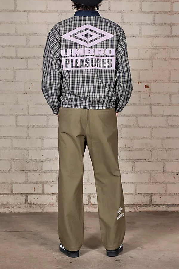 Pleasures x Umbro Diamonds Reversible Jacket by Umbro,PLEASURES
