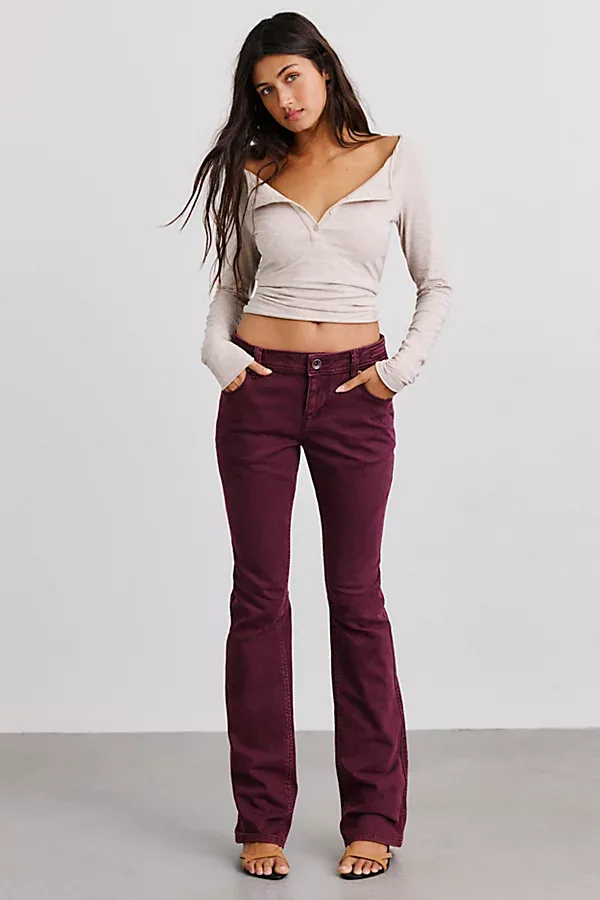BDG Kimmy Corduroy Ultra Low-Rise Bootcut Pants