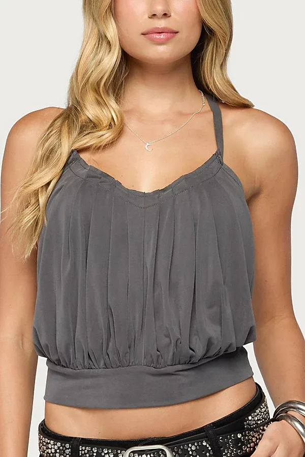 Eline Pleated Tank Top