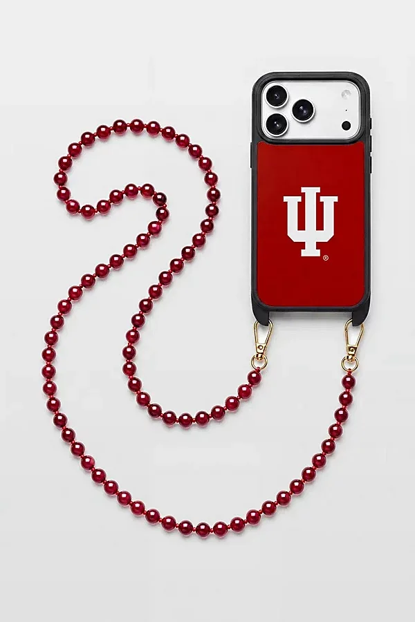 Indiana University Crossbody Phone Chain Set by Corde Cases