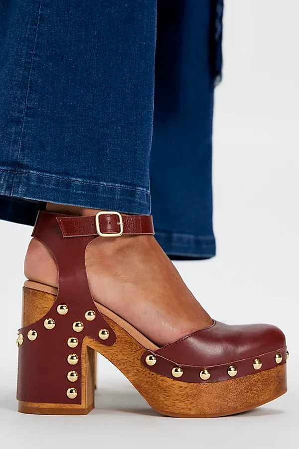 Cecelia Studded Clogs by Free People