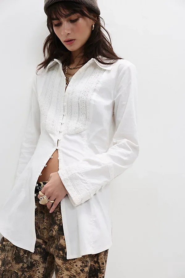 Kate Button Down Top by Free People
