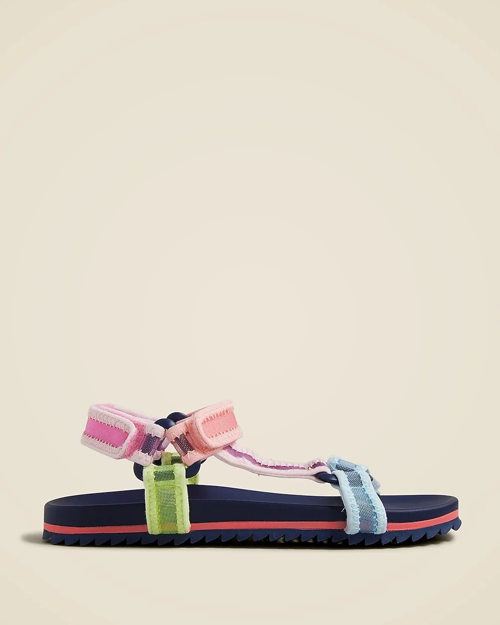 Sporty-Strap Sandals in Colorblock by J.Crew