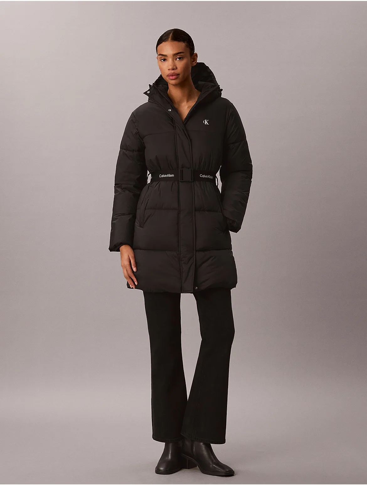 Mid Length Puffer Jacket
