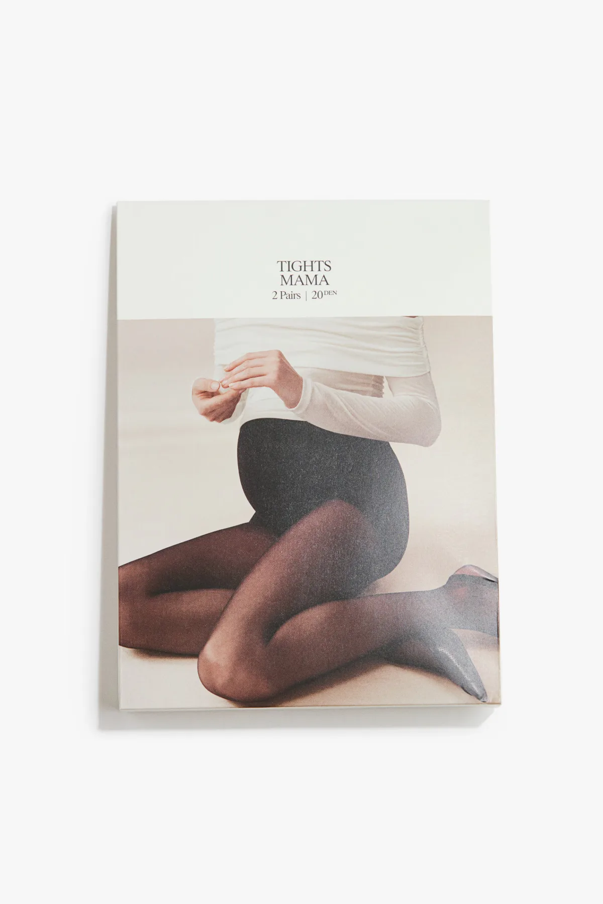 MAMA 2-Pack Tights 20 Denier with Lycra by H&M