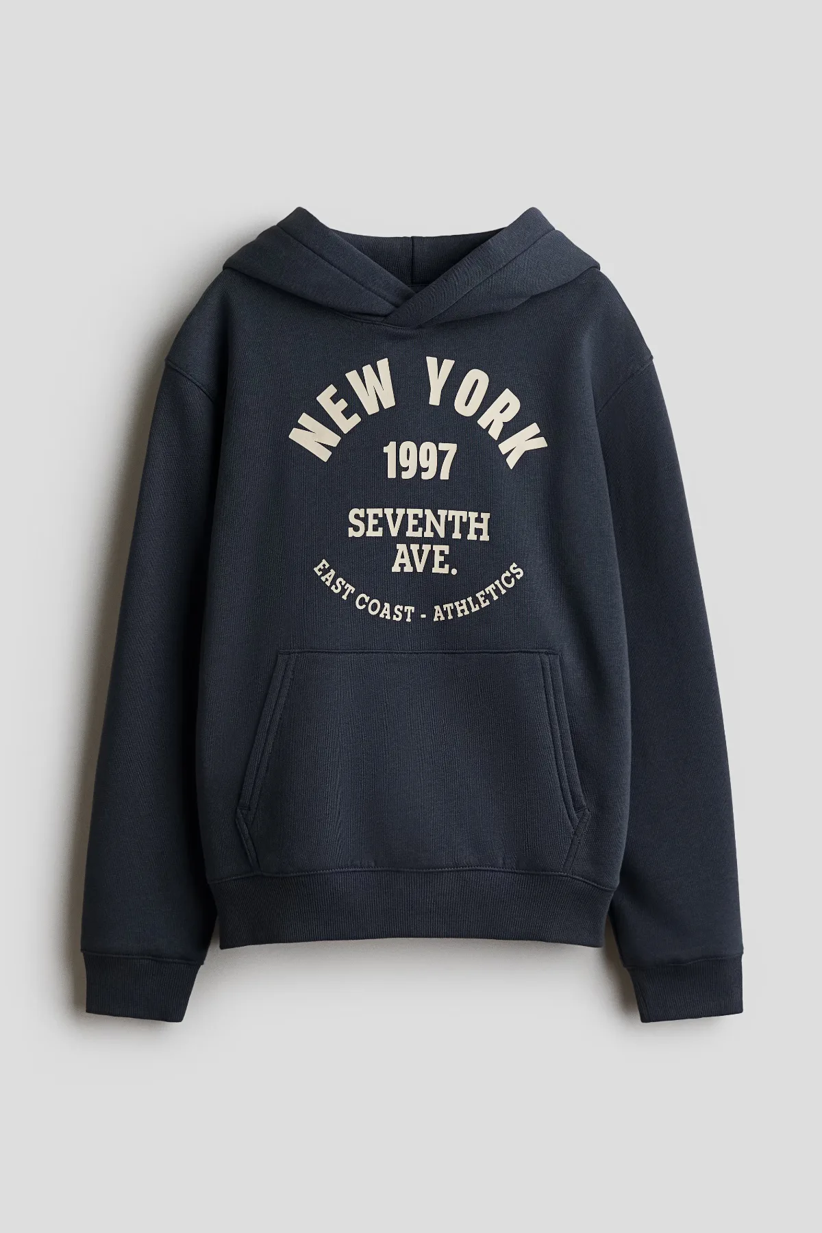 Print-Motif Brushed-Inside Hoodie by H&M