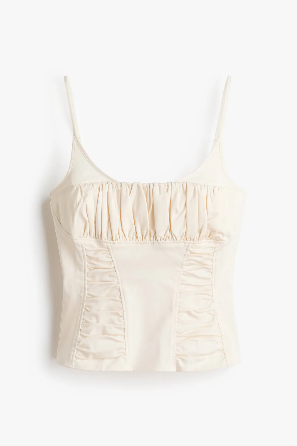 Ruched Strappy Top by H&M