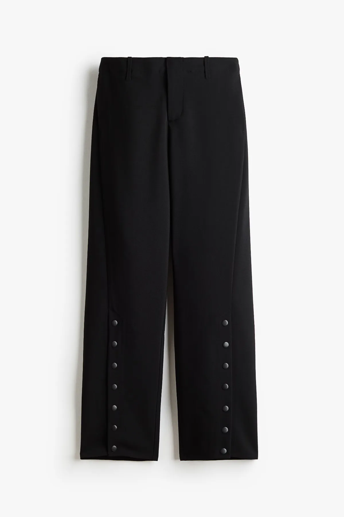 Slit-Hem Twill Pants by H&M